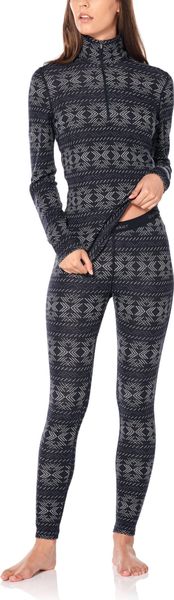 W 250 Vertex Long Sleeve Half Zip Crystalline