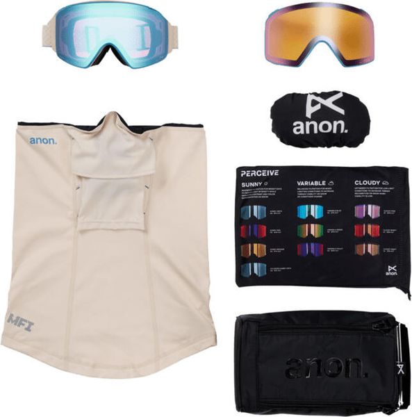 M4 Goggles (cylindrical) + Bonus Lens + MFI Face Mask