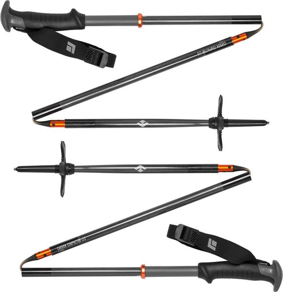Carbon Compactor Ski Poles