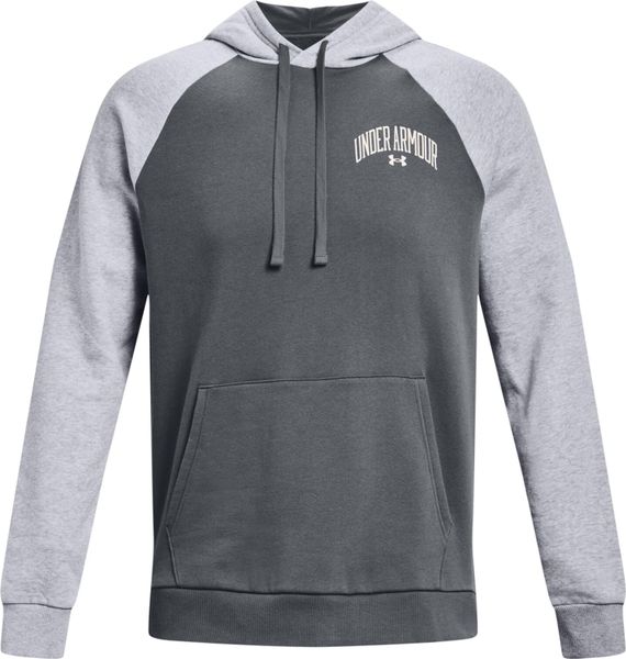 Men's UA Rival Fleece Wordmark Colorblock Hoodie
