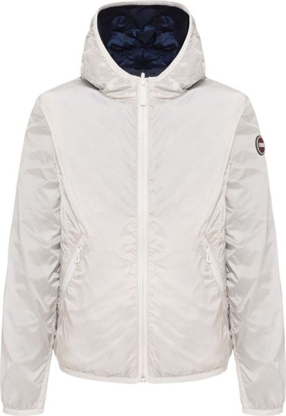 Reversible Printed Jacket With Hood