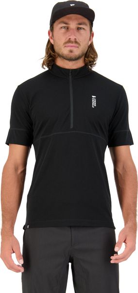 Mens Cadence Merino Air-con Half Zip Tee