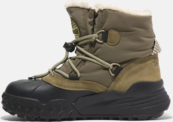 Womens Mid Warm Lined Waterproof Snow Boot