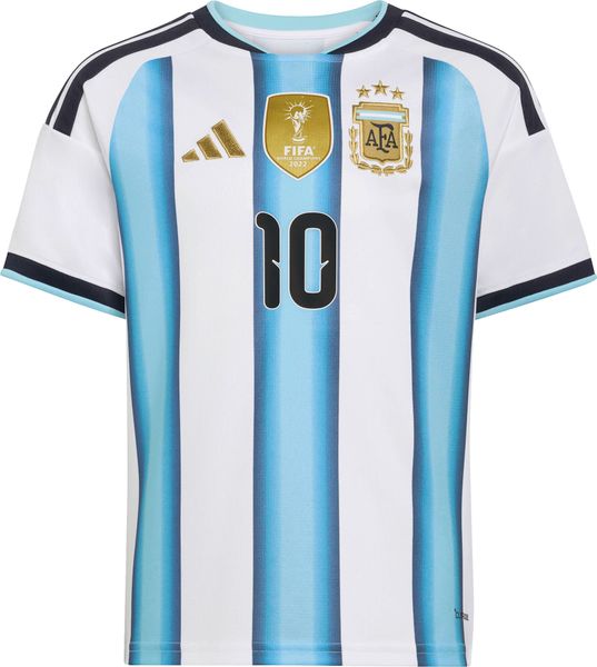 Argentina 26 Home Messi Jersey Kids