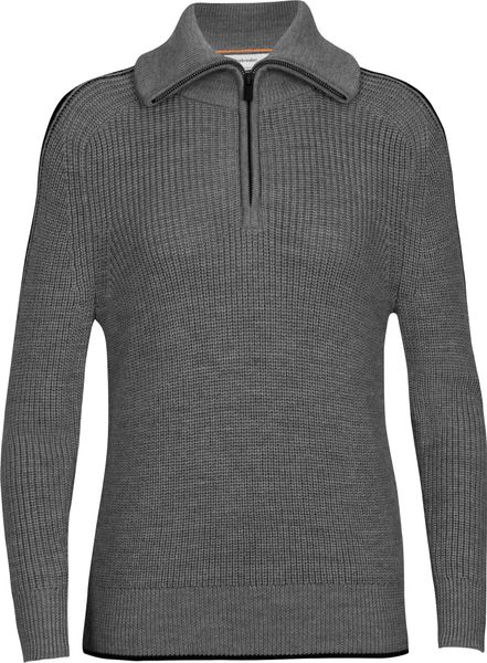 W Lodge Long Sleeve Half Zip Sweater