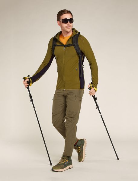 Men Descender Long Sleeve Zip Hood