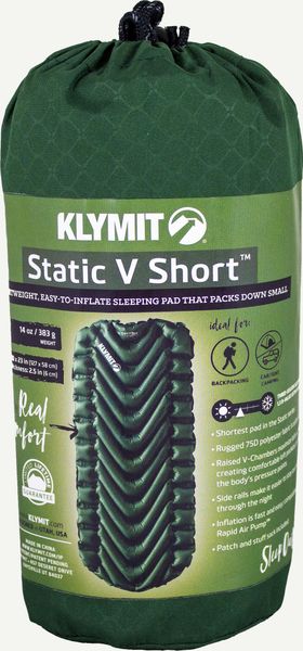 Static V Short Sleeping Pad
