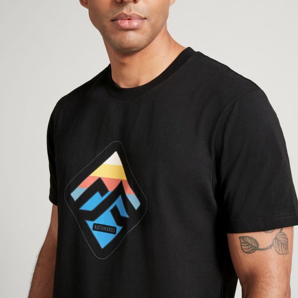 Horizon Print MNS Short Sleeve Tee