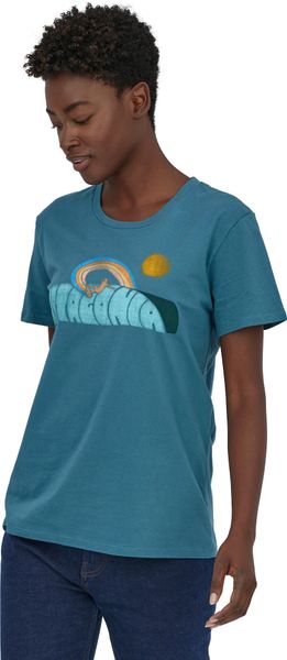 W's Rainbow Rail Organic Crew T-shirt