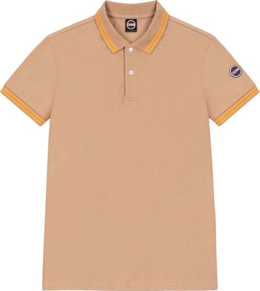 Contrasting Colour Stripes Polo
