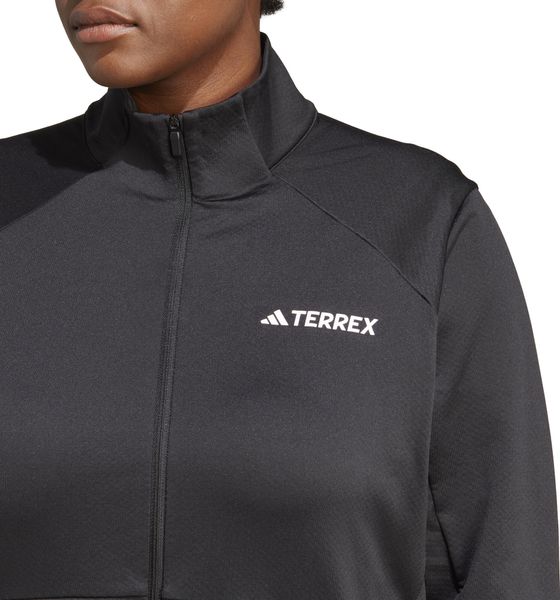 Multi Full Zip Fleece Plus Size