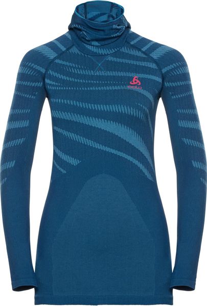 Damen Blackcomb Funktionsunterwäsche Langarm-shirt mit Gesichtsmaske