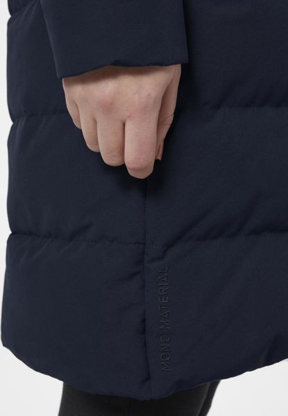 W Mono Material Puffy Parka