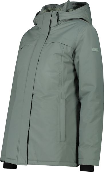 Woman Long Jacket Zip Hood