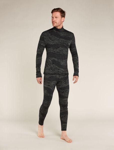 Men Merino 260 Vertex Long Sleeve Half Zip Snow Guide