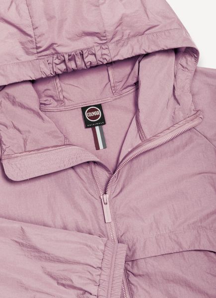 Women's Hooded Jacket IN Semi-glossy Fabric