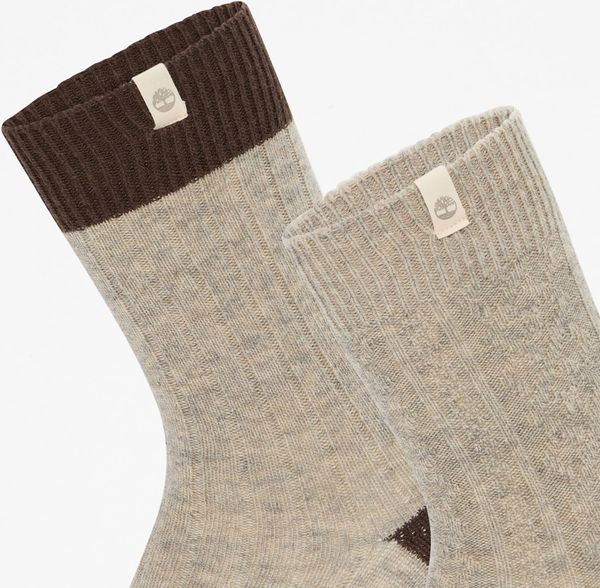 Mens 2 Pack Cable Knit Crew