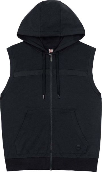 Vest With Hood Made BY Texturised Interlock Fabric