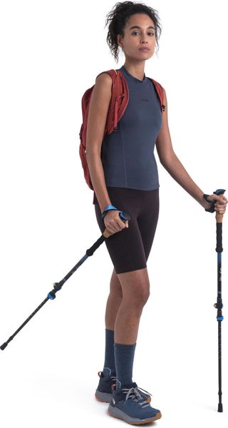 Women Merino 200 Hike Mock Neck Tank Top
