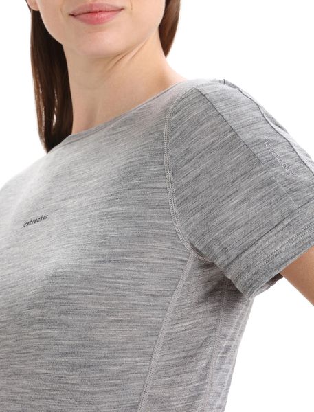 W Zoneknit Short Sleeve Scoop Back Tee