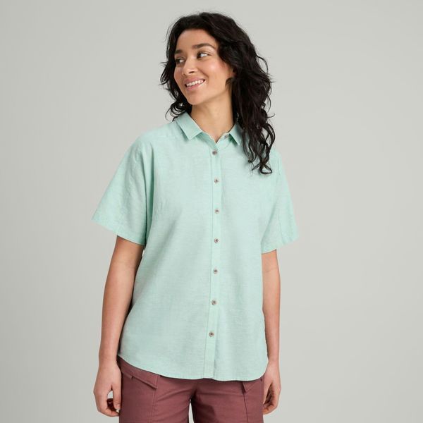 Flaxton Hemp Wmns Short Sleeve Shirt
