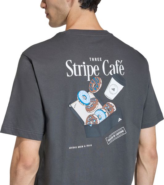 Coffee Cafe Donut Box Graphic T-shirt