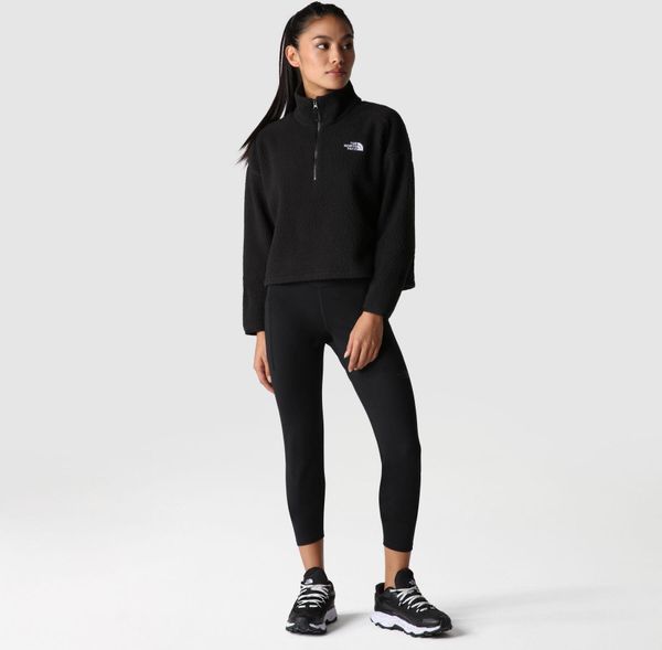 Womens Crop High Pile Fleece