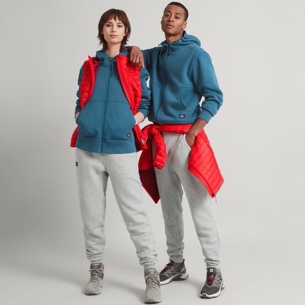Any-time Sweats Unisex Zip Hood