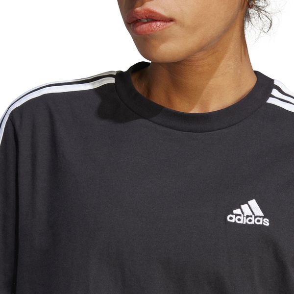 Essentials 3-STRIPES Single Jersey Boyfriend Tee Dress