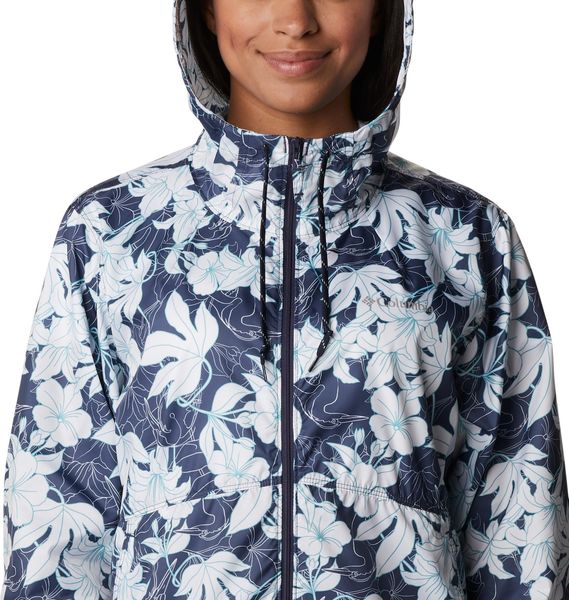 Flash Forward Printed Windbreaker