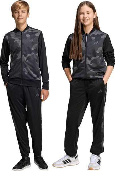 Seasonal Essential Junior Camouflage Tricot 3 Stripes All Over Printed Tracksuit