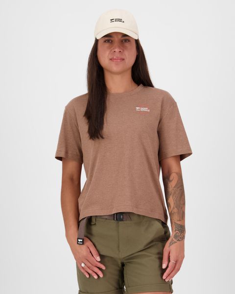 Womens Yonder Merino Organic Cotton Tee-shirt