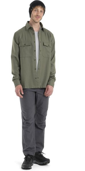 Men Merino 200 Dawnder Long Sleeve Flannel Shirt