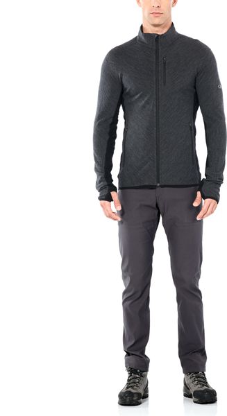 Men Descender Long Sleeve Zip