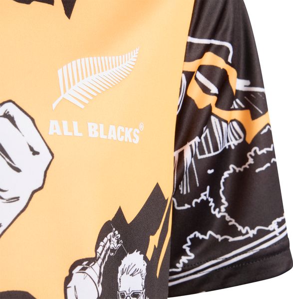 ALL Blacks Marvel Captains Run Jersey Kids