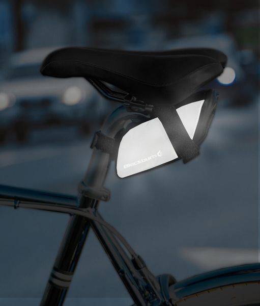 Grid Medium Seat Bag Blk Refl.