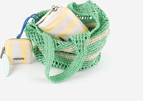 Bolso Rafia Rayas Women