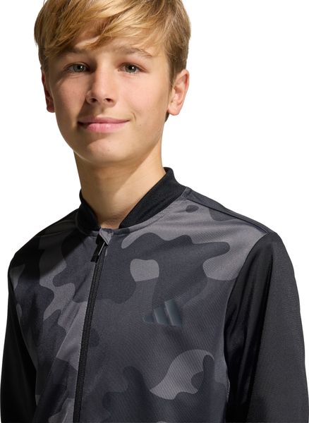 Seasonal Essential Junior Camouflage Tricot 3 Stripes All Over Printed Tracksuit