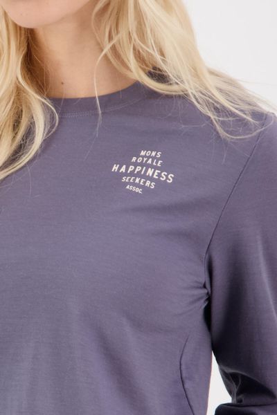 Womens Icon Merino Air-con Relaxed LS