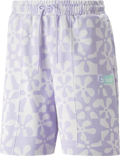 Puma X Spongebob AOP Pintuck Shorts 8" TR