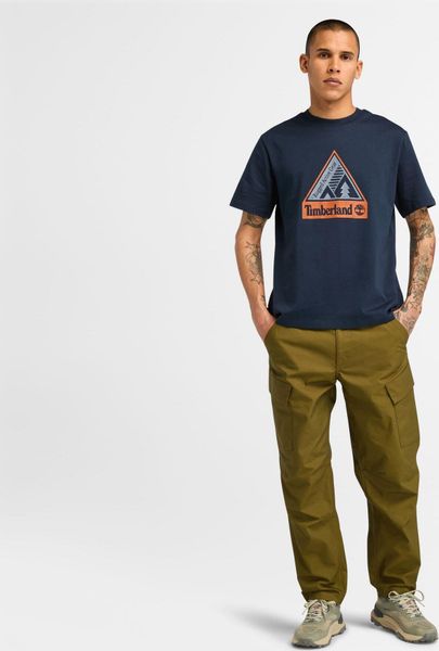 Mens Outdoor Inspired Front Graphic Tee