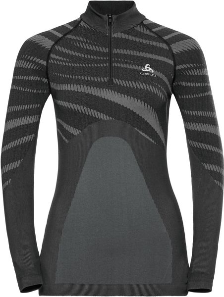 Damen Blackcomb Funktionsunterwäsche Langarm-shirt mit 1/2 Reißverschluss & Stehkragen