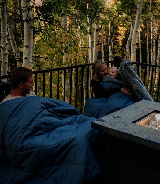 Homestead Cabin Comforter 2 Person Blanket