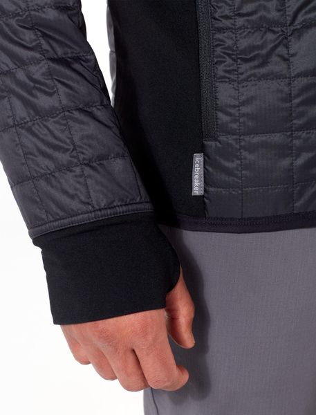 Mens Helix LS Zip Hood
