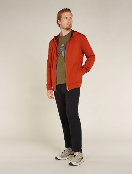 Men Central Classic Long Sleeve Zip Hoodie