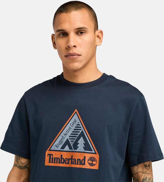 Mens Outdoor Inspired Front Graphic Tee