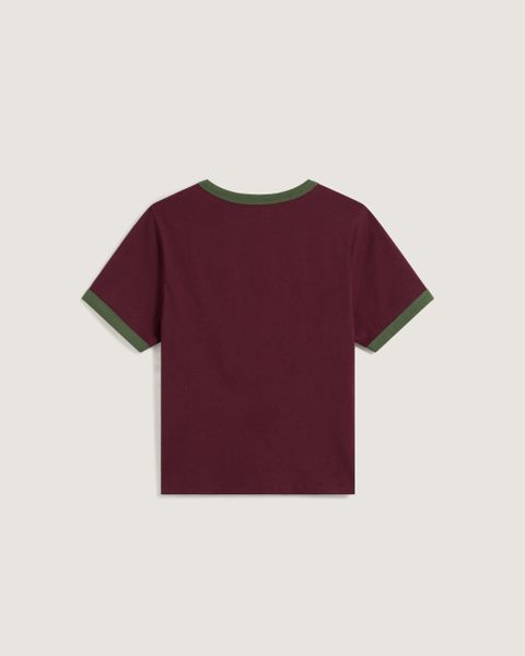 W Center Chest Ringer Tee