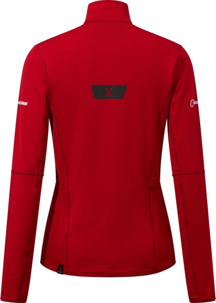 W MTN Arete LB Half Zip Red/Red