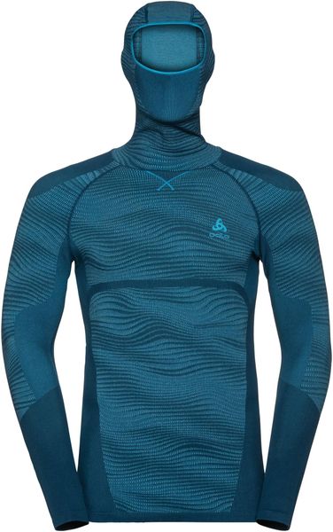 Herren Blackcomb Funktionsunterwäsche Langarm-shirt mit Gesichtsmaske