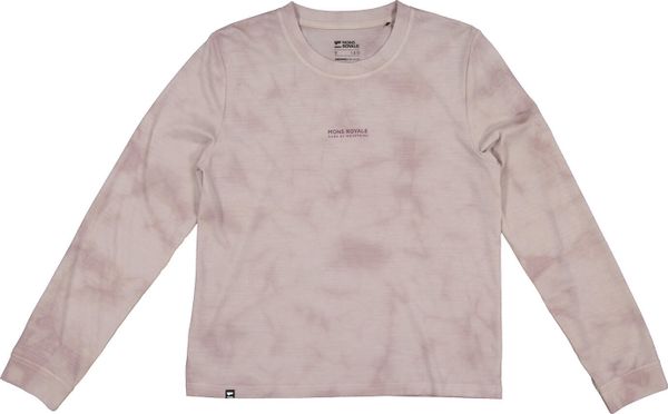Womens Icon Merino Air-con Relaxed LS Tie Dyed